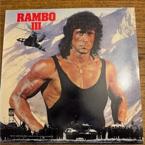 Rambo III Soundtrack Vinyl 1988